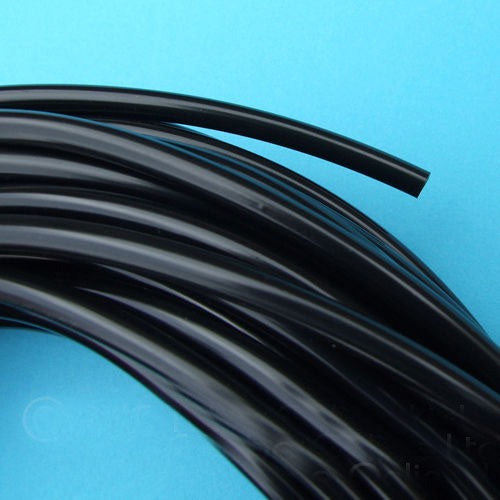 MICROTUBE BLACK 6.0MM 25 METRE ROLL POLY image 0