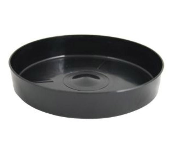 250MM BLACK SAUCER image 0