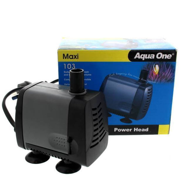 AQUA-ONE 103 POWER HEAD 1200 L/H-1.2 METRE HEAD image 0