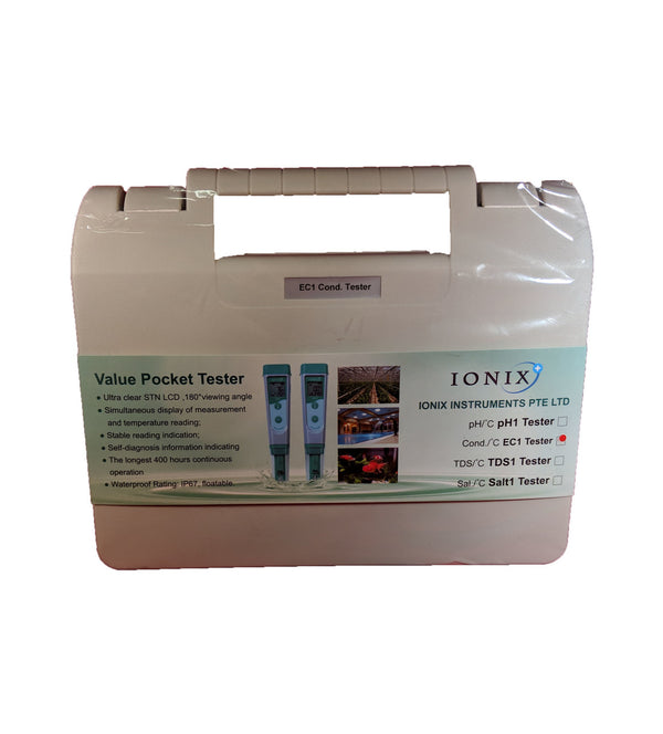 IONIX EC – TEMPERATURE TESTER LARGE LCD DISPLAY IN CARRY CASE image 0