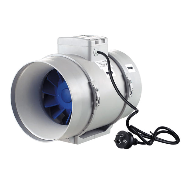 BLAUBERG TURBO 250-G 250MM INLINE MIXED FLOW S/C + THERMOSTAT image 0