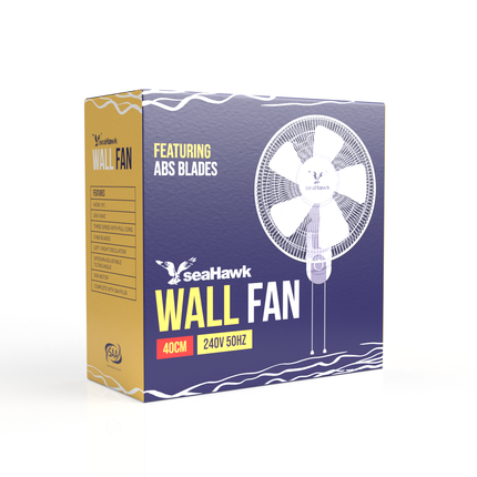 WALL FAN SEA-HAWK OSILLATING SIXTEEN INCH - 400MM 50W image 2