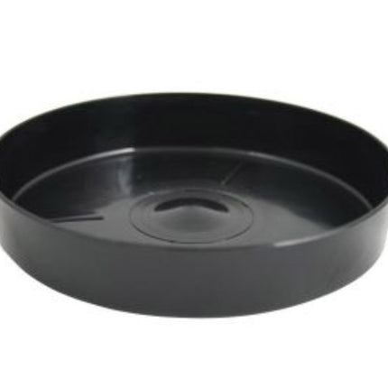 200MM BLACK SAUCER image 0