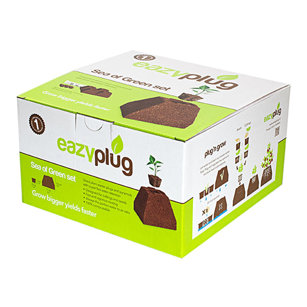 EAZY PLUG SEA OF GREEN SET (6x X PLUGS + 4 X MINI PYRAMID) image 0