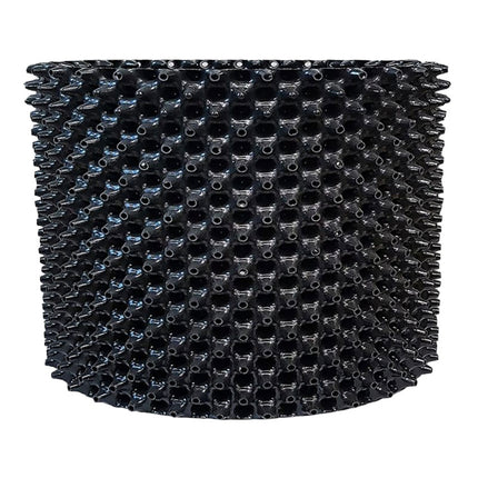 ROOTPLUS POT BLACK 400MM X 345H 45L INC 3 PINS - Black image