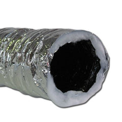 ACOUSTIC POLYESTER DOUBLE THICK DUCT 200MM X 5 METRE BOXED image 0