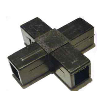 QUBELOCK 4 WAY CROSS BLACK image 0