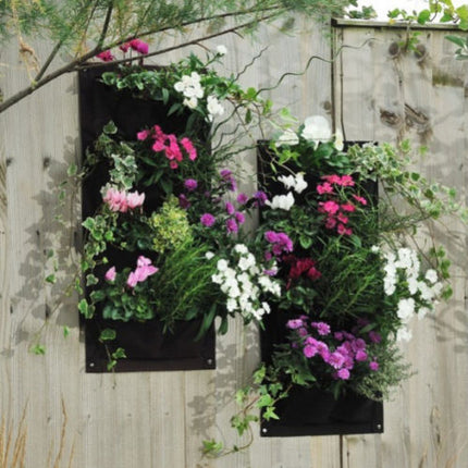 WALL FABRIC PLANT BAG - 82CM X 132CM - 25 PLANTS image 1