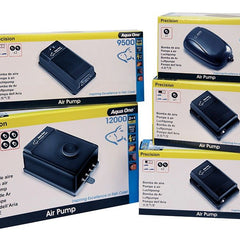 AIR PUMP PRECISION SR-9500 - 400 L/HR - TWIN OUTLET (AQUA ONE) image 0