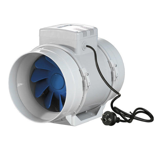 BLAUBERG TURBO 200-G 200MM INLINE MIXED FLOW S/C + THERMOSTAT image 0