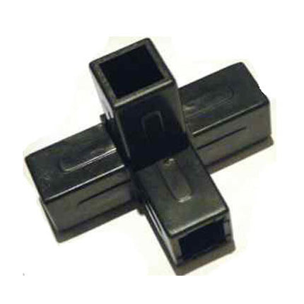 QUBELOCK 4 WAY CORNER BLACK (P40) image 0