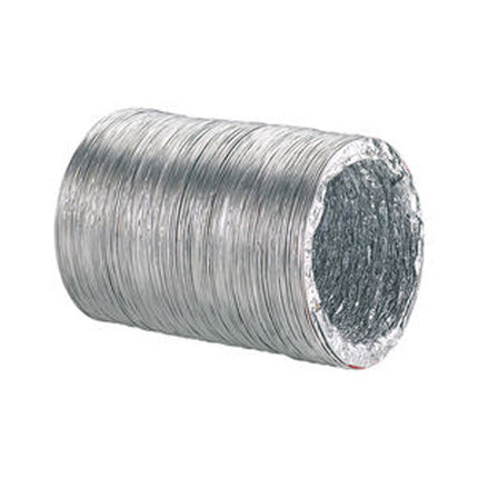 DUCTING SILVER ALUMINIUM 100MM X FIVE METRE BOXED image 0