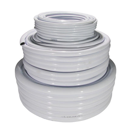 POLYTUBE WHITE 6MM 100 METRE ROLL image 0
