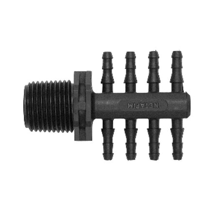 EIGHT OUTLET MANIFOLD X WITH 1/2 BSP MALE THREAD image 1