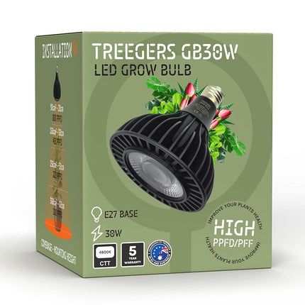 TREEGERS 30 WATT LED GROW BULB image 1