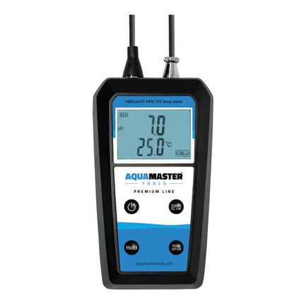 AQUAMASTER H600 PRO PH - EC - PPM - TDS - TEMP HANDHELD INC CASE image 6