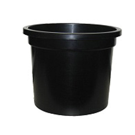 330MM STANDARD BLACK BUCKET NO HOLE 18L image 0