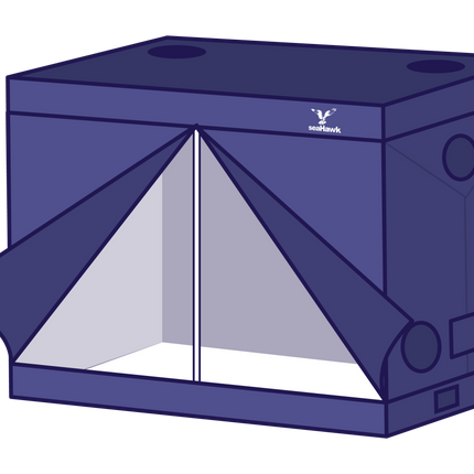 SEA-HAWK MYLAR GROW TENT 2.90 X 1.45 X 2.0M image 0