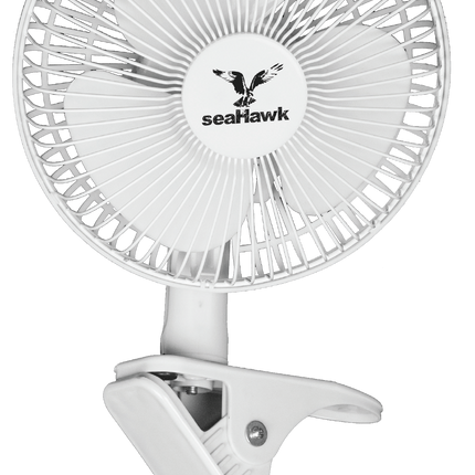 WALL ADJUSTABLE SEA-HAWK FAN 6 INCH 150MM 2 SPEED CLIP 20W image 1