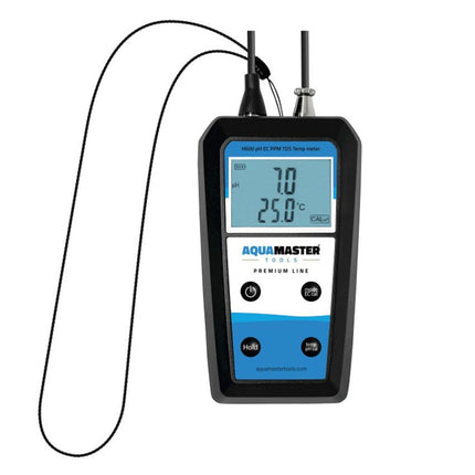 AQUAMASTER H600 PRO PH - EC - PPM - TDS - TEMP HANDHELD INC CASE image 4