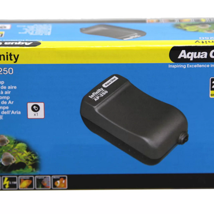 INFINITY AP-250R AIR PUMP SINGLE 200LH WITH AIRLINE KIT image 0