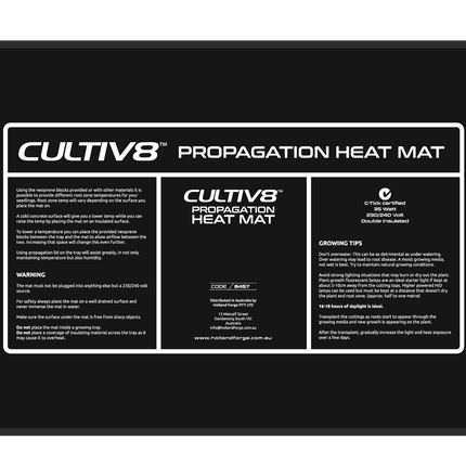 HEAT-MAT FLEXIBLE LARGE 644 X 350MM 35 WATT image 0