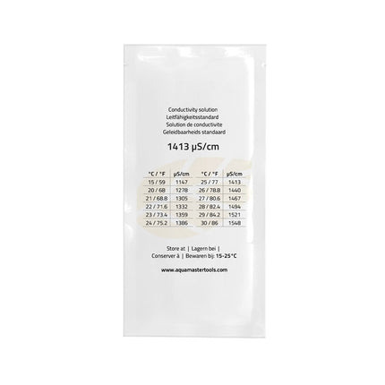 AQUAMASTER EC 1.413 CALIBRATION SOLUTION image 2
