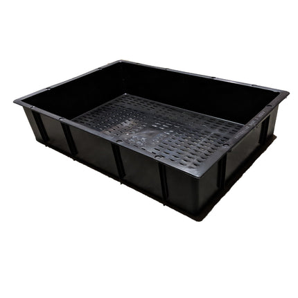 CROP-BOX BLACK 23 LITRE GRATED BASE image 0