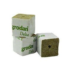 GRODAN DELTA 4G - 75MM X 75MM WRAPPED CUBE NO HOLE EACH image 0