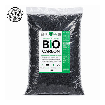 BIOCARBON - Premium Biochar (Engineered Carbon for Soil)