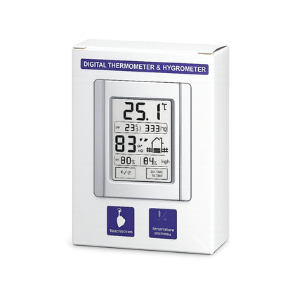 TOUCH-SCREEN TEMPERATURE AND HUMIDITY METER