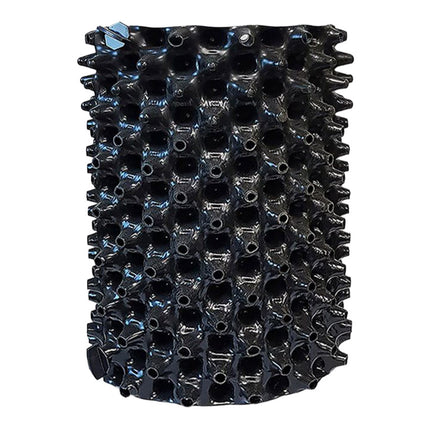 ROOTPLUS POT 200MM X 290H X 9L INC 3 PINS - Black image