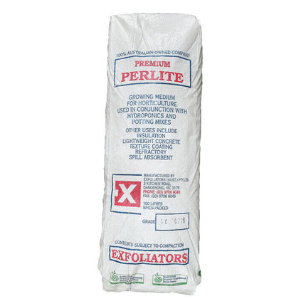 PERLITE (4MM TO 6MM COARSE GRADE)(C)(1P)WHITE 100 LITRE BAG image 0