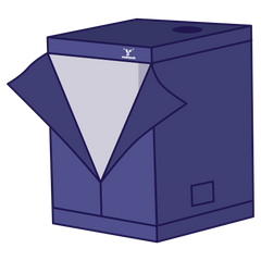 SEA-HAWK MYLAR GROW TENT 0.8 X 0.8 X 1.8M image 0