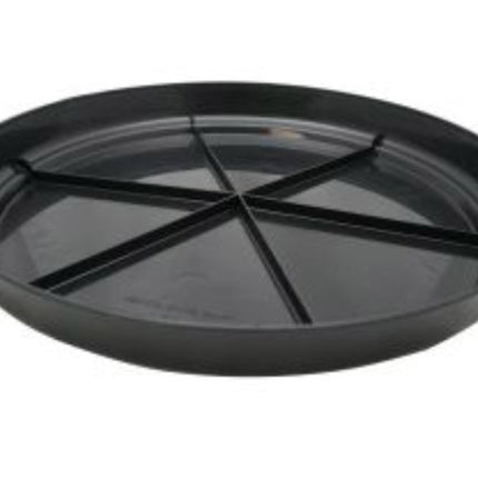 500MM BLACK SAUCER image 0