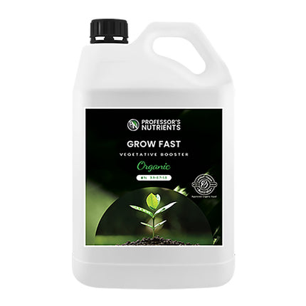 PROFESSOR'S ORGANIC GROW FAST - 5 Litre image