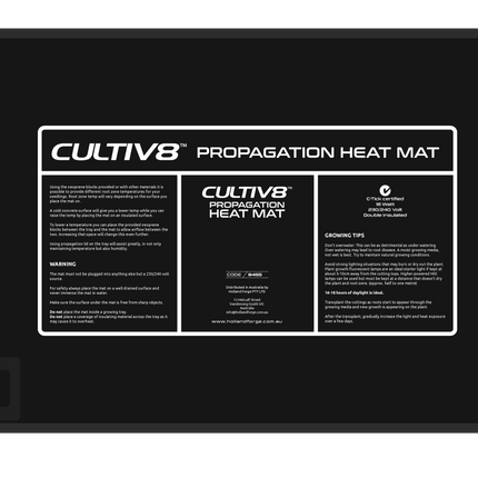 HEAT-MAT FLEXIBLE SMALL 388 X 282MM 18 WATT image 0