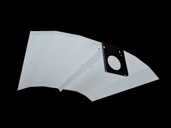 BUDGET SHADE WHITE 6 FOLD LARGE 600 X 480 X 170 MM image 0