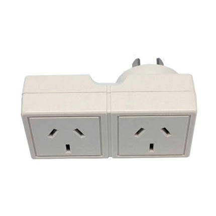DOUBLE ADAPTER SQUARE PLUG INTO LEFT image 0