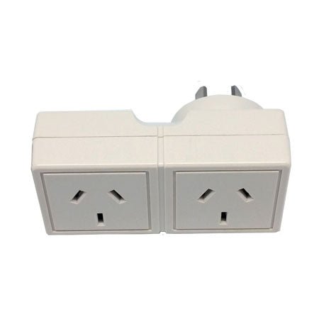 DOUBLE ADAPTER SQUARE PLUG INTO LEFT image 0