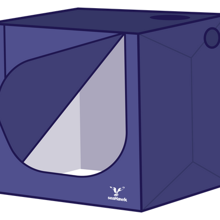 SEA-HAWK PROPAGATION CLONE TENT INC RACKS 1.2 X 0.6 X 1.2 image 0