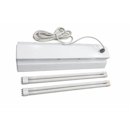 PowerPlant T55 fixture and two removable fluorescent lamps